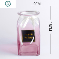 陶瓷玻璃铁皮藤编干花花瓶挂毯勿忘我满天星干花插花家居装饰摆件 封后 一个折纸陶瓷花瓶(三色选一)不备注默认发粉红