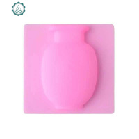 硅胶花瓶墙贴可贴玻璃墙壁无痕粘贴客厅墙上水养创意塑料小花瓶。 封后 抖音纳米胶带贴[1m长3cm宽]1个装