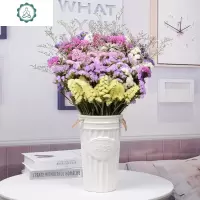 云南满天星干花花束装饰摆件干花客厅摆设鲜花家居真花勿忘我插花 封后 白浅紫+紫情人草+蓝满雏菊不含花瓶(2斤)
