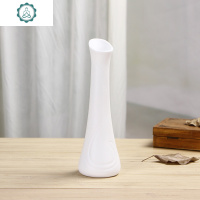 西餐厅文艺陶瓷小花瓶创意酒店摆件玫瑰艺术小花插北欧ins插花器 封后 书兰[高22cm,单瓶不含花]
