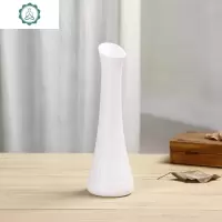 西餐厅文艺陶瓷小花瓶创意酒店摆件玫瑰艺术小花插北欧ins插花器 封后 书兰+2枝夕阳色郁金香