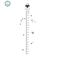 星座亚克力3d立体墙贴画客厅玄关卧室儿童房宝宝测量身高贴纸装饰 封后 -天秤座 大