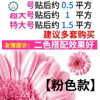 客厅电视背景墙壁上温馨宿舍卧室自粘墙纸墙面贴画装饰花卉墙贴纸 封后 红玫瑰 特大