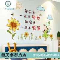 励志贴纸儿童房间墙壁自粘墙纸卧室小学生教室文化墙面班级墙贴画 封后 双拳励志贴 大