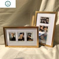 拍立得三寸3寸小卡ins照片相框画框摆台三连 封后