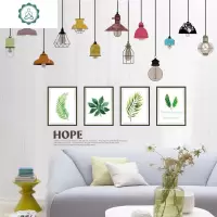 个性餐厅装饰墙贴客厅电视背景墙面贴画卧室墙壁墙纸自粘创意贴画 封后 星空鹿 特大