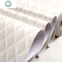 衣柜贴纸翻新自粘玻璃推拉移格子床头柜子墙纸壁纸3d立体墙贴 封后 黑色[0.6米*3米] 大