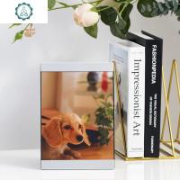 铝合金相框婚纱照画框可定制LOGO家居摆件细窄边北欧相架摆台 封后 竖款 6寸