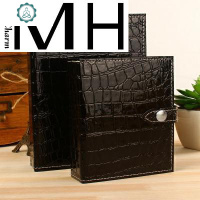 耳钉耳环收纳书本收纳书韩国创意首饰品收纳盒耳坠饰品本 封后 大号大红色饰品盒