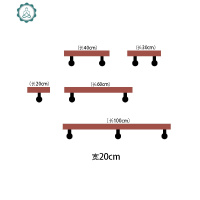 墙上置物架复古墙壁实木隔板壁挂一字搁板铁艺花架墙面水管装饰架 封后 黑色白色支架拍下留言支架颜色