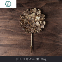 欧式复古 金色 创意挂钩家居服装店装饰挂钩玄关卧室后衣服挂钩 封后 金色挂钩C款