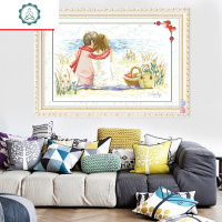 封后(FENGHOU)十字绣2020线绣新款温馨清新爱情侣人物一对小件卧室浪漫结婚优 [特亮丝线]75*52cm高清彩色