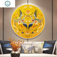 精准印花十字绣名画凤凰2019新款线绣客厅小件卧室自己绣手工满绣 封后 中格丝线三股绣60&times;60厘米