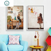 2019美式乡村十字绣新款线绣客厅卧室儿童卡通可爱小件自己绣手工 封后 吉他:大格棉线65&times;85CM印花