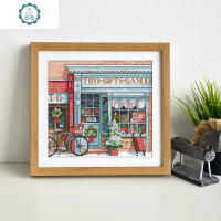 小幅印花十字绣2019新款绣礼品玩具简单新手欧式简约卧室玄关小件 封后 棉线[3股绣]线量足34&times;29cm