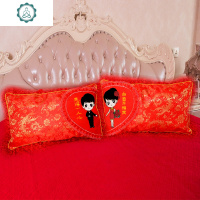 十字绣枕头套自己绣结婚款2019新款线情侣卧室手工十字绣抱枕一对 封后 无枕芯棉线款一对单人枕愿得一人心白首不相离642