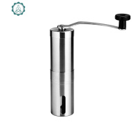 手摇磨豆机 家用 咖啡豆研磨机 手动咖啡机 磨粉器 冲咖啡壶器具 封后 古铜色磨豆机