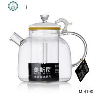 煮茶器黑茶加厚耐热玻璃茶具普洱泡茶壶电陶炉烧水壶大号 封后 1900壶