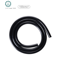 管带吸水球通用功夫茶具配件抽水管软管茶台下水管 封后 黑色管套组+满水报警器+7按压式开盖茶桶