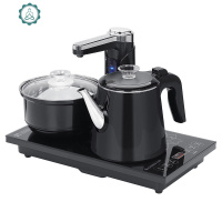 37X23全自动上水电磁炉茶具配件烧水壶玻璃茶壶套装家用冲泡茶器 封后 全自动玻璃保温款37X20宝马金