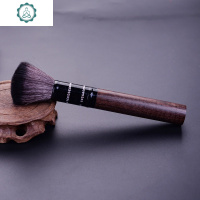 茶刷不毛 养壶笔黑檀花梨木茶笔 功夫茶道茶具零配茶宠茶盘刷子 封后 (黑檀木养壶笔+黑檀雕刻茶刀)组合