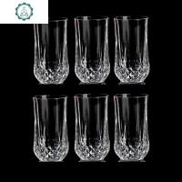 水晶玻璃杯水具套装金色旋转杯架带2L凉水壶加高玻璃水杯 封后 巨型2000ML玻璃水壶