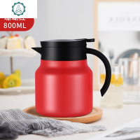 保温壶家用小容量便携316不锈钢小型迷你暖水壶办公热水瓶壶暧壶 封后 沉稳黑800