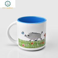 动物陶瓷马克杯卡通杯子艺术水杯Kata Kata-幸福之家 封后