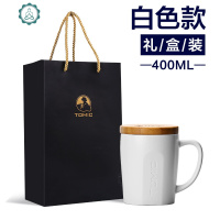 情侣水杯陶瓷杯一对北欧马克杯早餐杯牛奶杯子带盖勺咖啡杯 封后