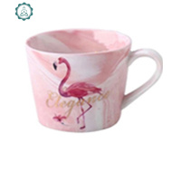 ins欧式大理石纹马克杯咖啡杯 伴手礼伴娘礼品陶瓷杯子情侣杯 封后