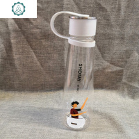 太空杯便携随手杯学生可爱女生防摔茶杯创意防摔防漏塑料水杯 封后塑料杯