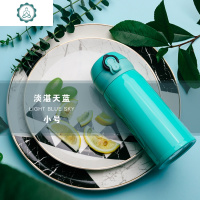 保温杯男女士便携不锈钢儿童可爱简约家用订制大容量运动水杯子瓶 封后 艳红玫瑰大号500