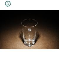  纯手工锤纹玻璃杯 品茗茶杯 主人杯绿茶杯 封后 [高款]透明250ml