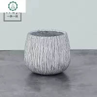 北欧金钱树水泥花盆花器尤加利小清新大型落地仿真绿色植物绿植 封后 尤加利树小号1.2米+竹编篮仿真植物