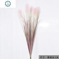 网红粉色芦苇仿真北欧绿植装饰花束落地高品质仿真植物绿植室内 封后 单枝:1枝芦苇(粉)-长90厘米