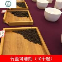 白色木质评茶盘茶叶审评盘茶样盘标准QS认证竹制盘叶底盘 封后 竹制盘小号(很迷你)茶具