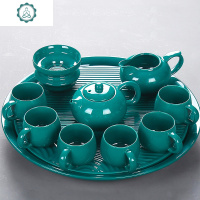 泡茶功夫茶具套装家用客厅茶道小茶台陶瓷简约茶盘整套办公室会客 封后 10头如荫邀月+六君子 10件