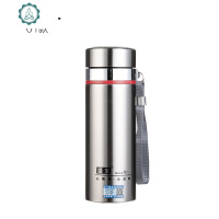 大容量不锈钢保温杯男女户外便携水杯1000旅行车载带滤网茶杯子 封后 级加厚420+杯套+刷