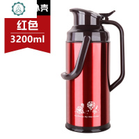 热水瓶家用保温瓶热水壶开水瓶暖壶暖水瓶学生结婚 封后 js-3200红色