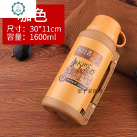旅行者保温水壶大容量2000不锈钢真空户外旅行车载保温壶1 封后 咖啡色1600+送壶套杯刷
