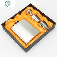 304不锈钢酒壶半斤1斤2斤3斤装加厚户外随身携带家用酒壶 封后 8盎司半斤光面酒具