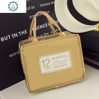 手提便当包大小号防水上班带饭加厚铝箔保温午餐包学生手拎饭盒袋 封后 大号金色