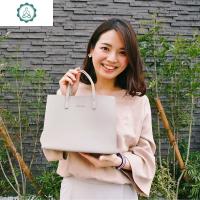 杂志款 质感 灰色简u气质小拎包便当包 饭盒袋 封后 小号加灰色毛球