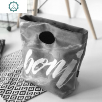 韩版包印花布收纳袋日式创意包小午餐便当饭盒袋手提拎包 封后 圆孔饭盒包-大理石灰njour