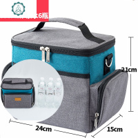 便当手提包饭盒保温袋双肩包防水带饭保冷保鲜冰包韩版铝箔保温箱 封后 型号:80091