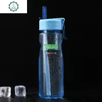 乐茶大容量随手杯防漏运动吸管杯防摔便携塑料杯子男 封后