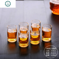 封后(FENGHOU).2两酒杯150ml 二两杯白酒啤酒杯100ml大号125ml3两白酒杯玻璃 3号2.5两杯玻璃杯