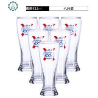1664精酿啤酒杯创意收腰个性杯小麦啤酒杯支持LOGO定制法式凯旋 封后 1664高款425ml/六只装玻璃杯