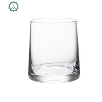 家用客厅威士忌洋酒杯啤酒杯玻璃简约透明加厚耐热喝水杯子 封后 透明