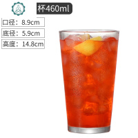 鸡尾酒卡扣杯创意玻璃杯高脚杯 啤酒杯扎啤杯 果汁杯倒扣鸡尾酒杯 封后 圆口卡扣杯-送卡扣